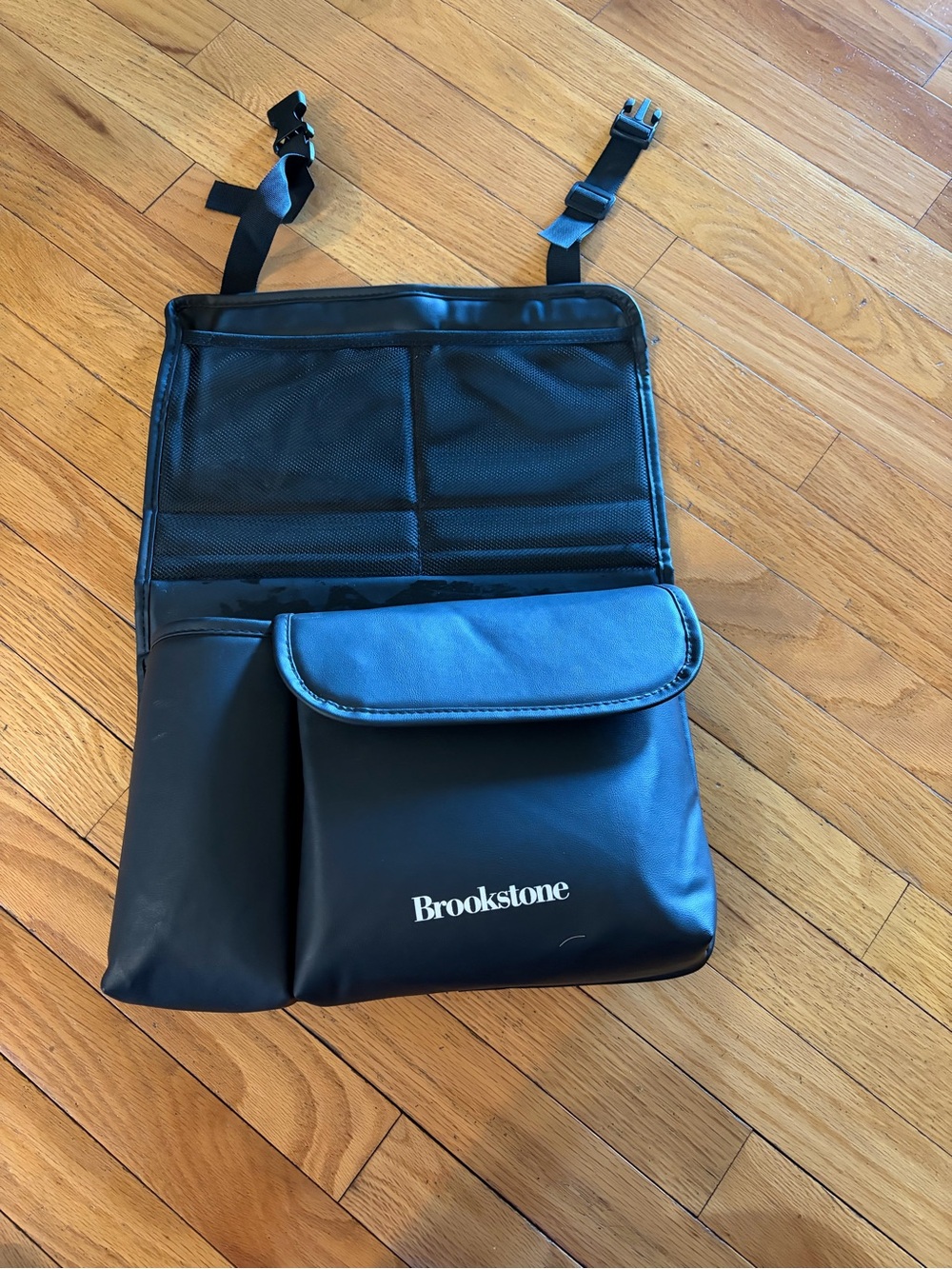 Brookstone Black Men's Messenger Organizer Bag - Never used